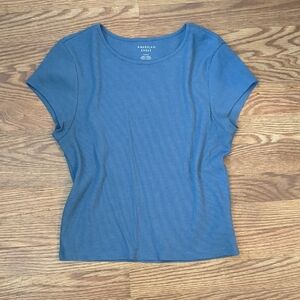 American Eagle Waffle Knit Baby Tee